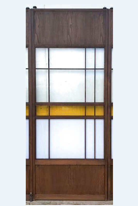 ゆらゆら色ガラス格子戸 [GD003]